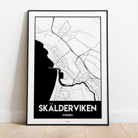 Skälderviken Urban Karta