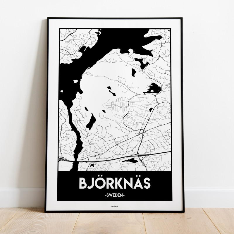 Björknäs Urban Karta