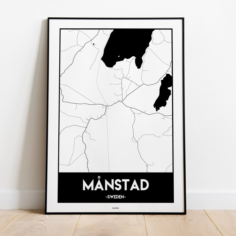 Månstad Urban Karta