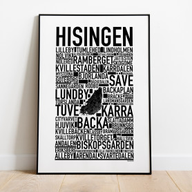Hisingen Poster