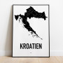 Kroatien Karta