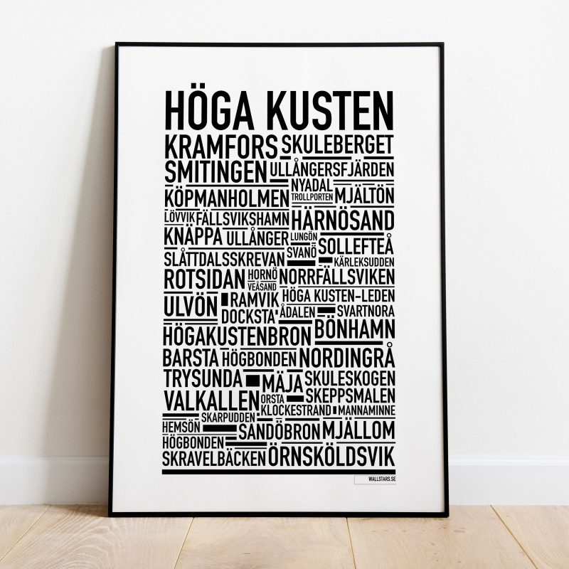 Höga Kusten Poster
