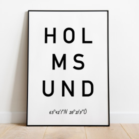 Holmsund Optik Poster