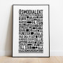 Ösmodialekt Poster