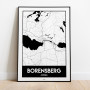 Borensberg Urban Karta
