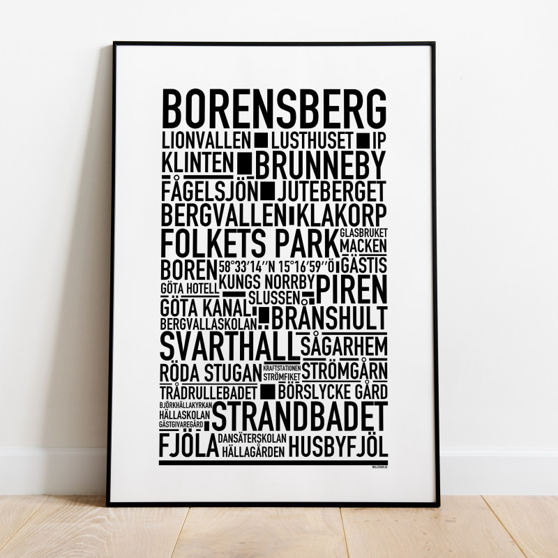 Borensberg Poster