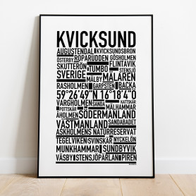 Kvicksund Poster