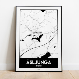 Åsljunga Urban Karta