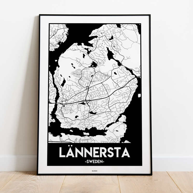 Lännersta Urban Karta