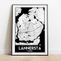 Lännersta Urban Karta
