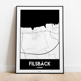 Filsbäck Urban Karta