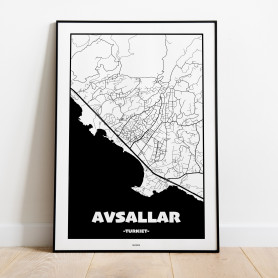 Avsallar Urban Karta