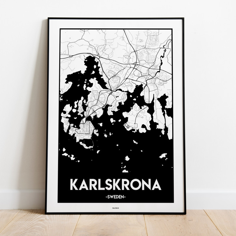Karlskrona Urban Karta