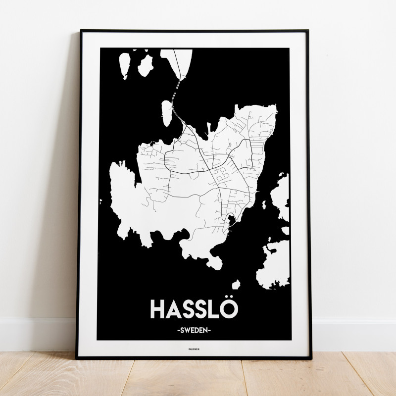 Hasslö Urban Karta