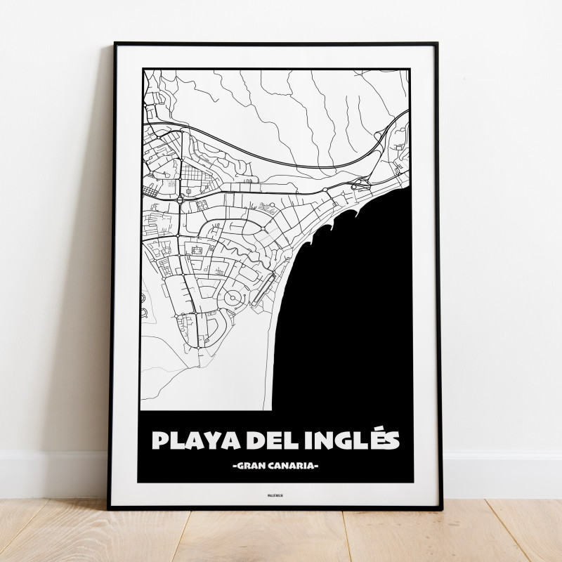 Playa del Inglés Urban Karta