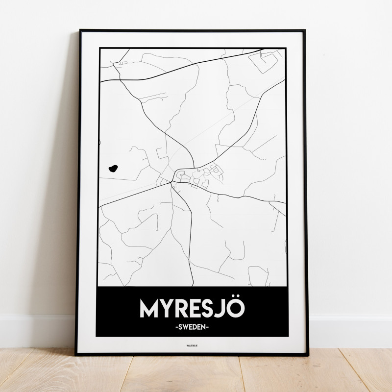 Myresjö Urban Karta