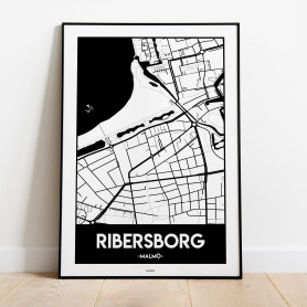 Ribersborg Malmö Urban Karta
