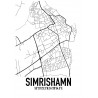 Simrishamn Karta Poster