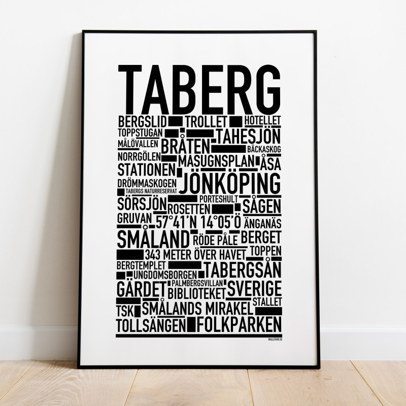 Taberg Poster