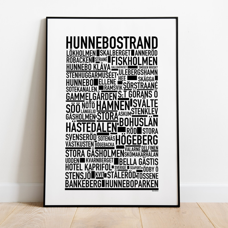 Hunnebostrand Poster