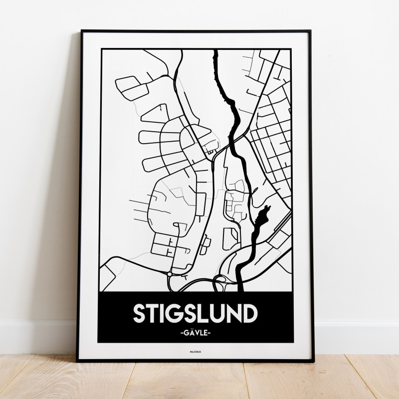 Stigslund Gävle Urban Karta