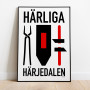 Härliga Härjedalen Poster