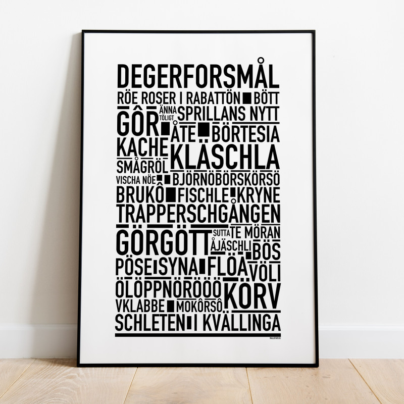 Degerforsmål Poster