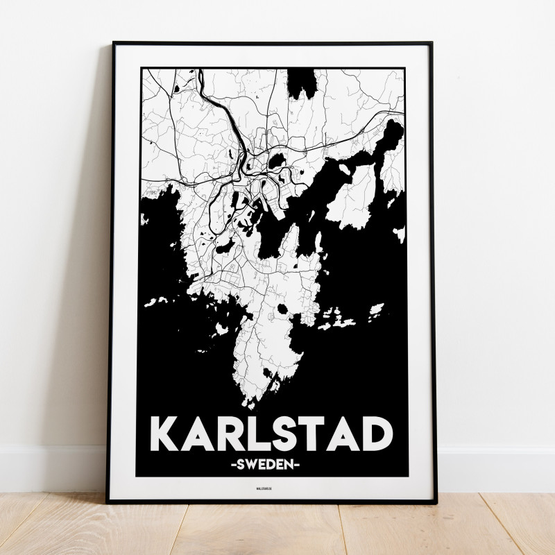 Karlstad Urban Poster
