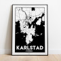 Karlstad Urban Poster