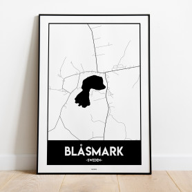 Blåsmark Urban Karta