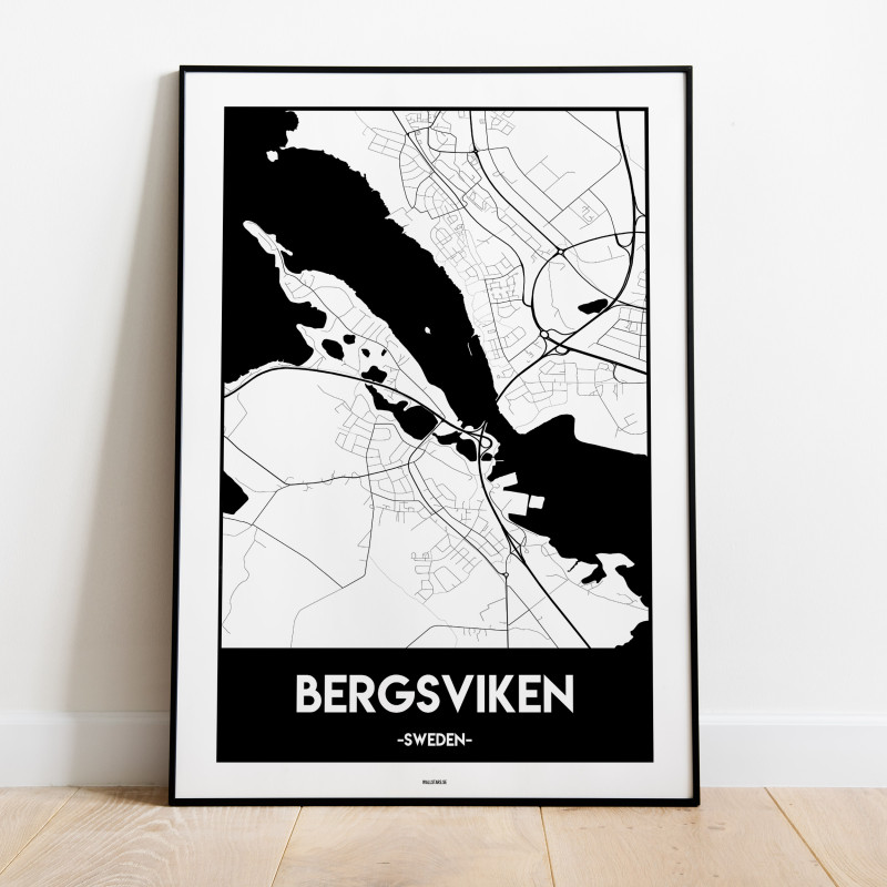 Bergsviken Urban Karta