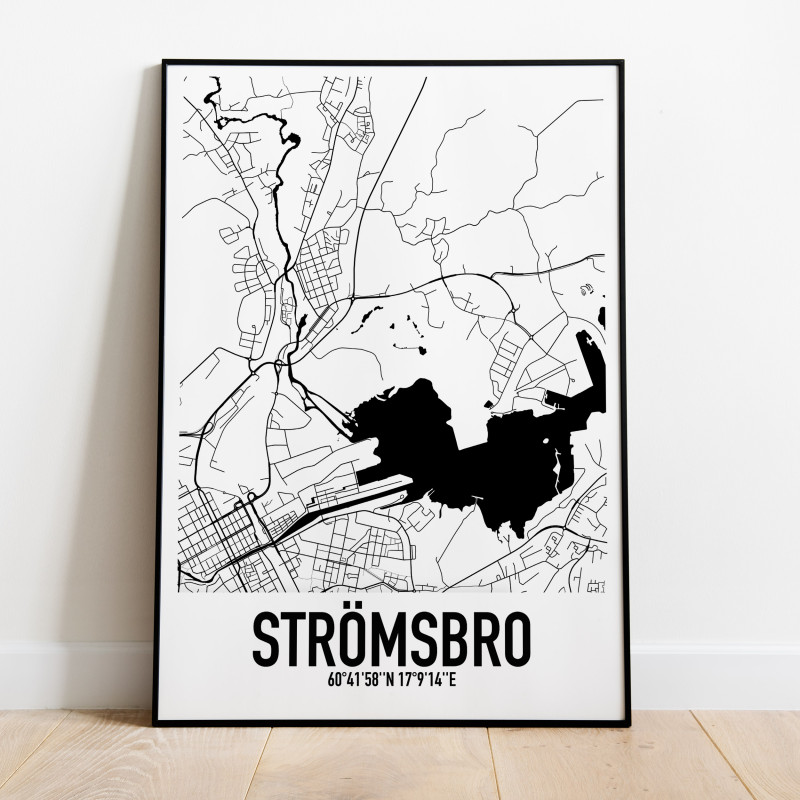 Strömsbro Karta