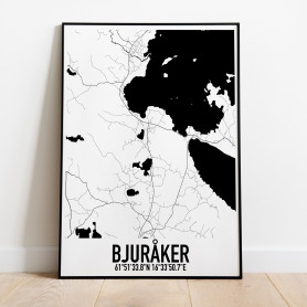 Bjuråker Karta