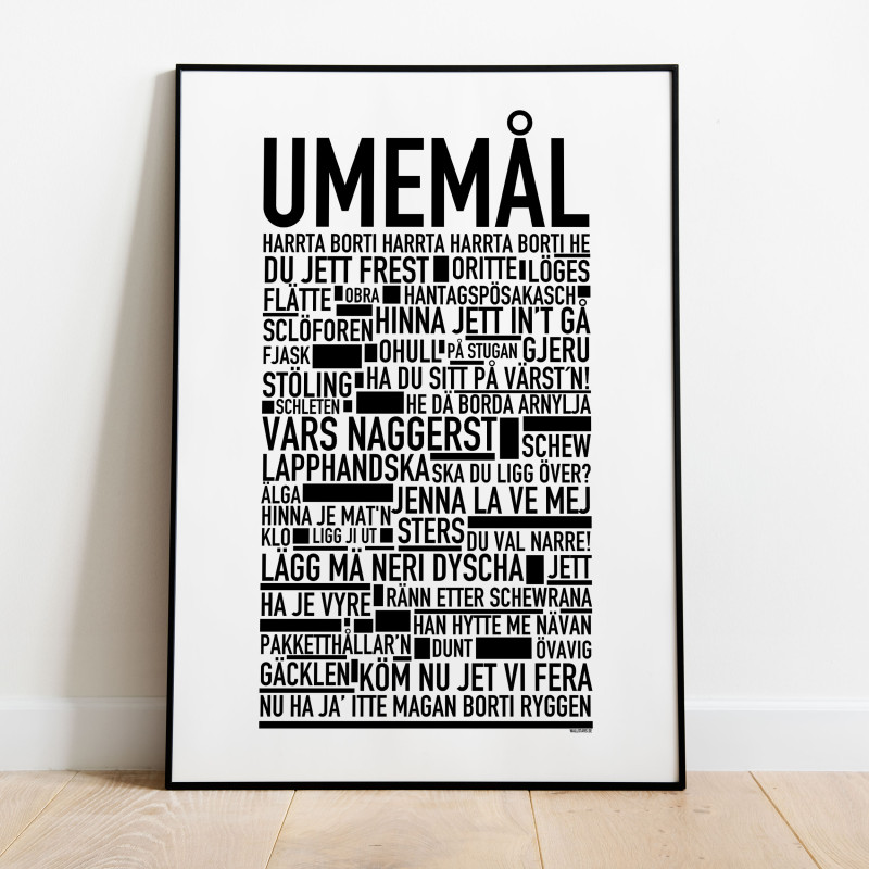 Umemål Poster