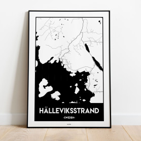 Hälleviksstrand Urban Karta