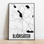 Björsäter Karta