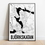 Björkskatan Karta