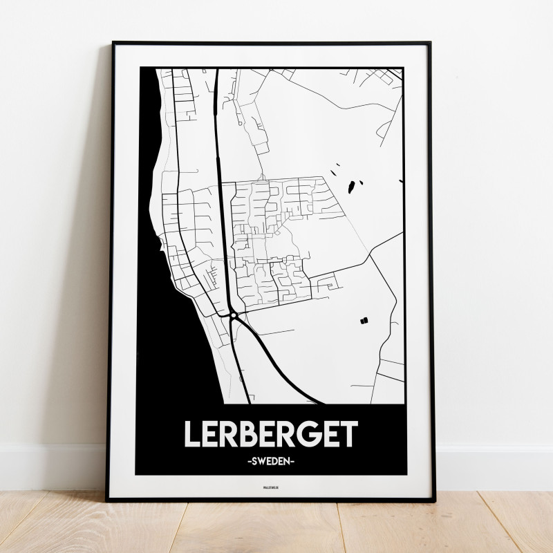 Lerberget Urban Karta