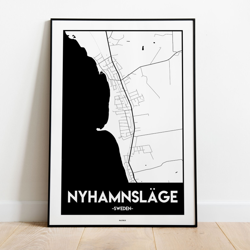 Nyhamnsläge Urban Karta