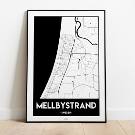Mellbystrand Urban Karta