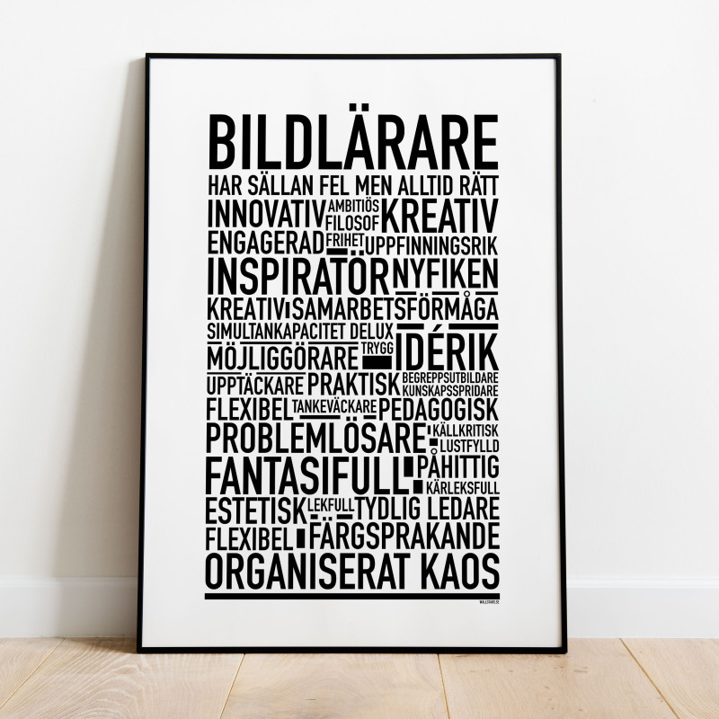 Bildlärare Poster