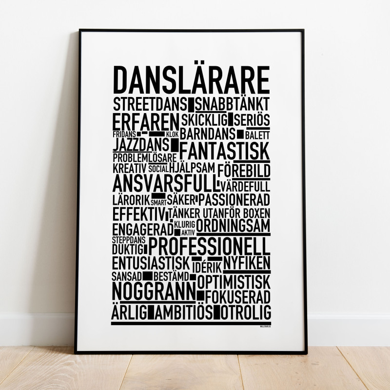 Danslärare Poster