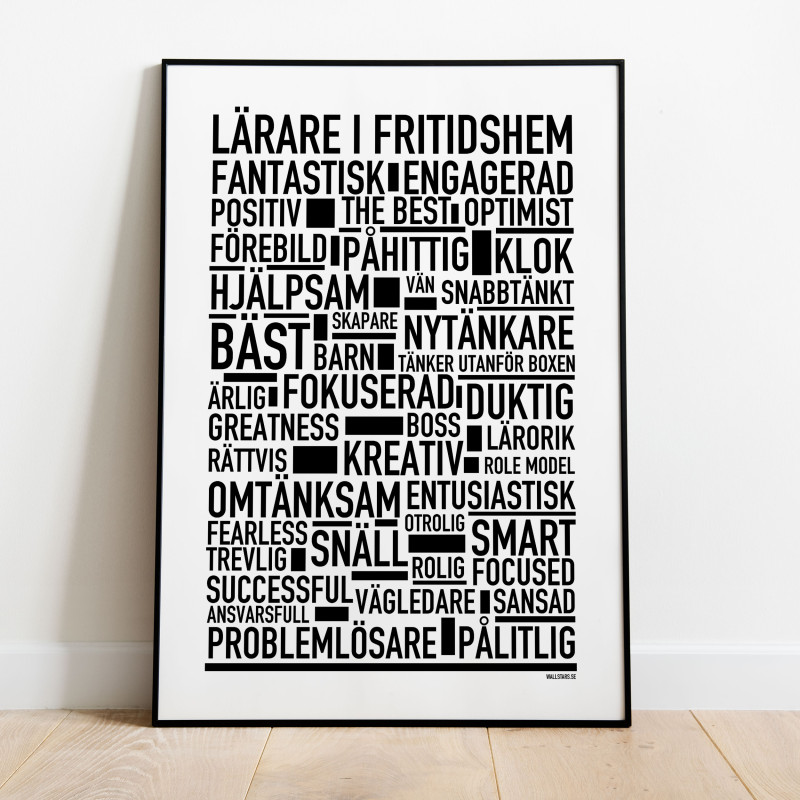Lärare i fritidshem Poster