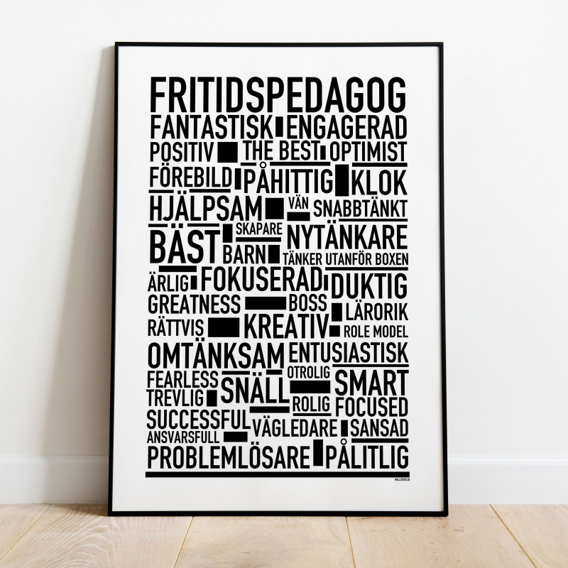 Fritidspedagog Poster