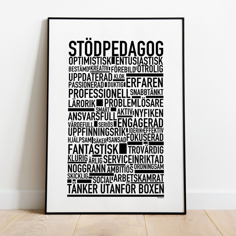 Stödpedagog Poster
