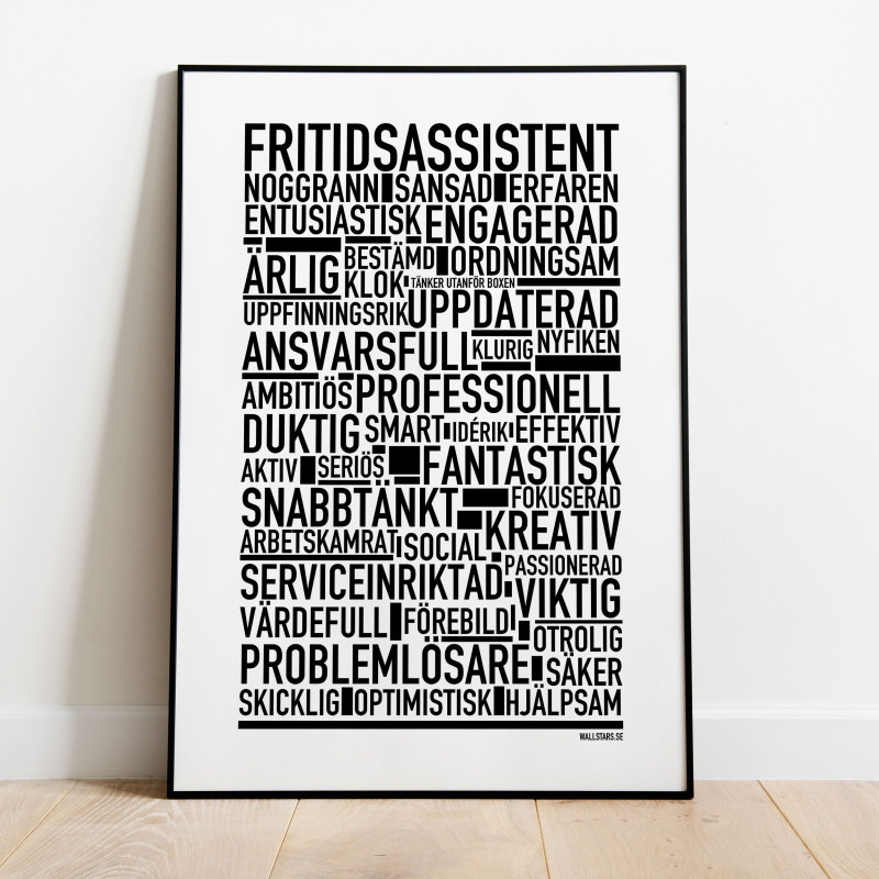 Fritidsassistent Poster