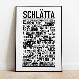 Schlätta Poster