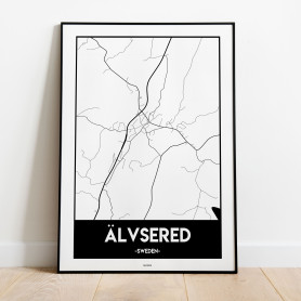 Älvsered Urban Karta