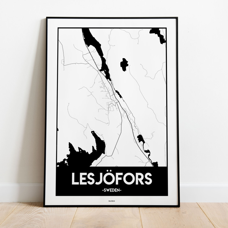 Lesjöfors Urban Karta