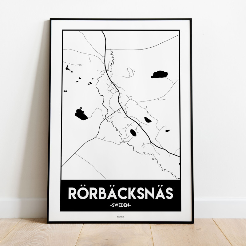 Rörbäcksnäs Urban Karta